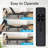 Anti-Snoring Ergonomic Adjustable Electric Standard Bed Frame With Anti-Snoring Box,Under Bed Light/USB, Quiet Motor,Independent Head And Foot Incline-1352461147