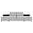 Versatile Modular Sofa Bed With Storage Racks For All Needs-674486829