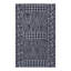 Moby Geometric Area Rug in Dark Navy/White-48851592