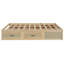 Platform Bed With 6 Storage Drawers-268211362-268211390