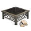 Square Steel Smokeless Fire Pit