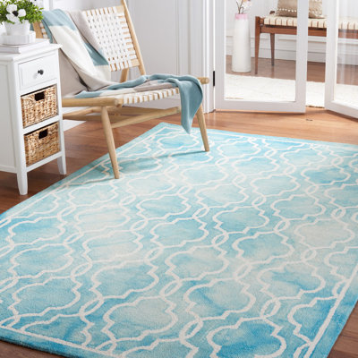 Chanal Hand Tufted Wool Geometric Rug