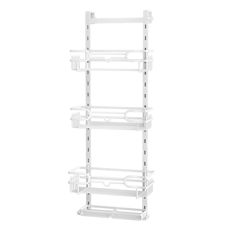 Over-the-Door Bath Caddy, White