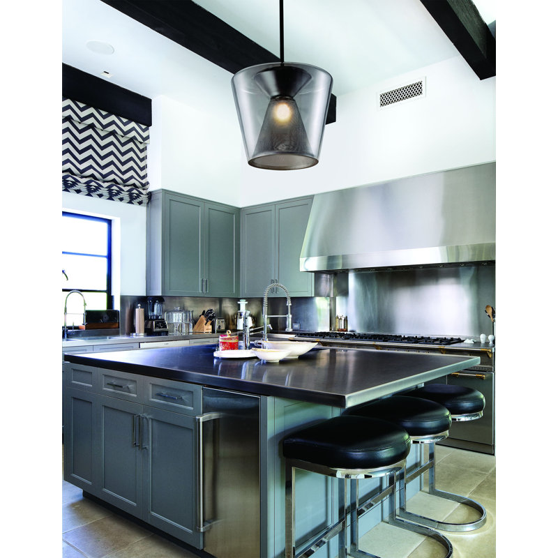 Berlin 1 - Light Pendant, 13.75" H x 15.5" W x 15.5" D