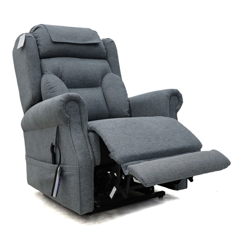 Berkshire 85cm Wide Lift Assist Standard Recliner, Grey