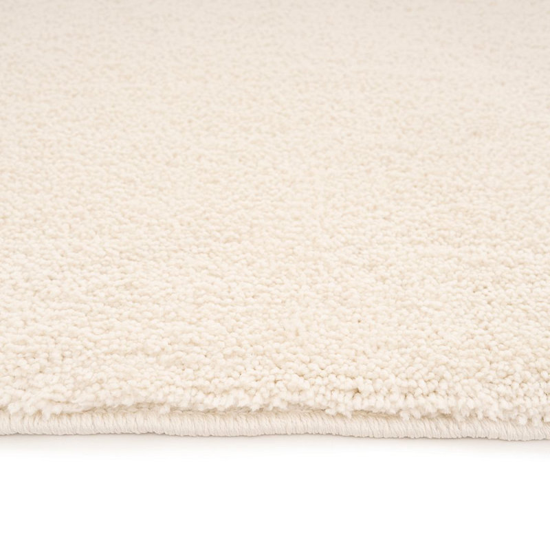 Solid Colour Machine Tufted Shag Area Rug, 80cm x 150cm
