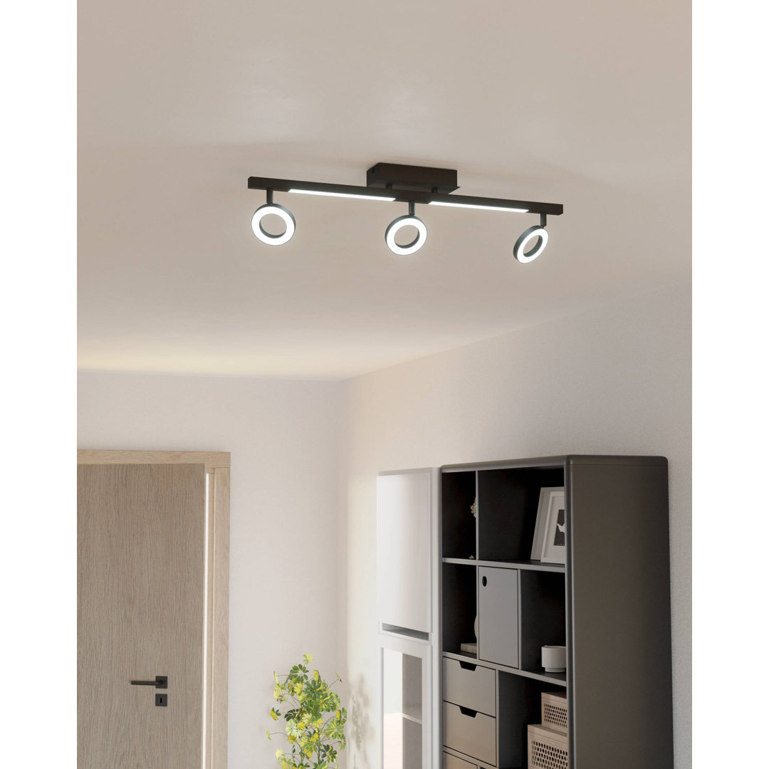 LED-Deckenleuchte 3-flammig Cardillio, 68,5 cm