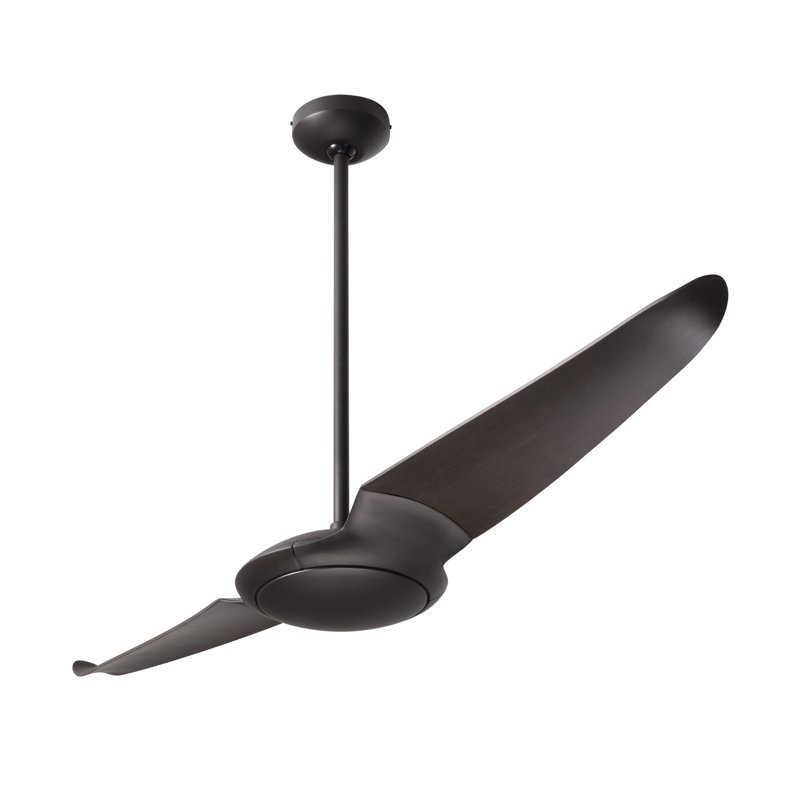 IC Air 56'' Ceiling Fan, Wall Control, Ebony, Dark Bronze