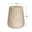 Table d'appoint d'extérieur sculptée avec base piédestal-311050801