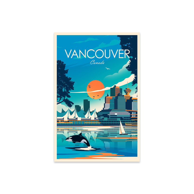 Vancouver par Studio Inception - peinture sans cadre