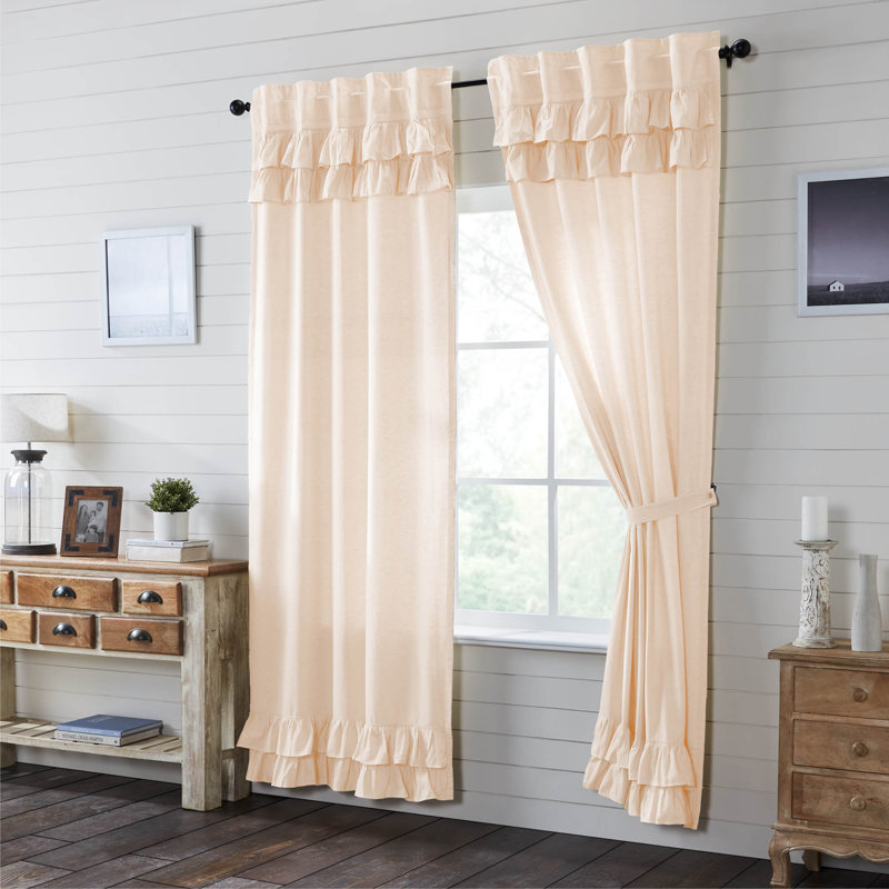 Paire de rideaux obscurcissant 100% coton Veradia