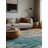 Machine Washable Gray Area Rug-1826923869