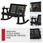 Banc berçant double Amish Casual-72018587