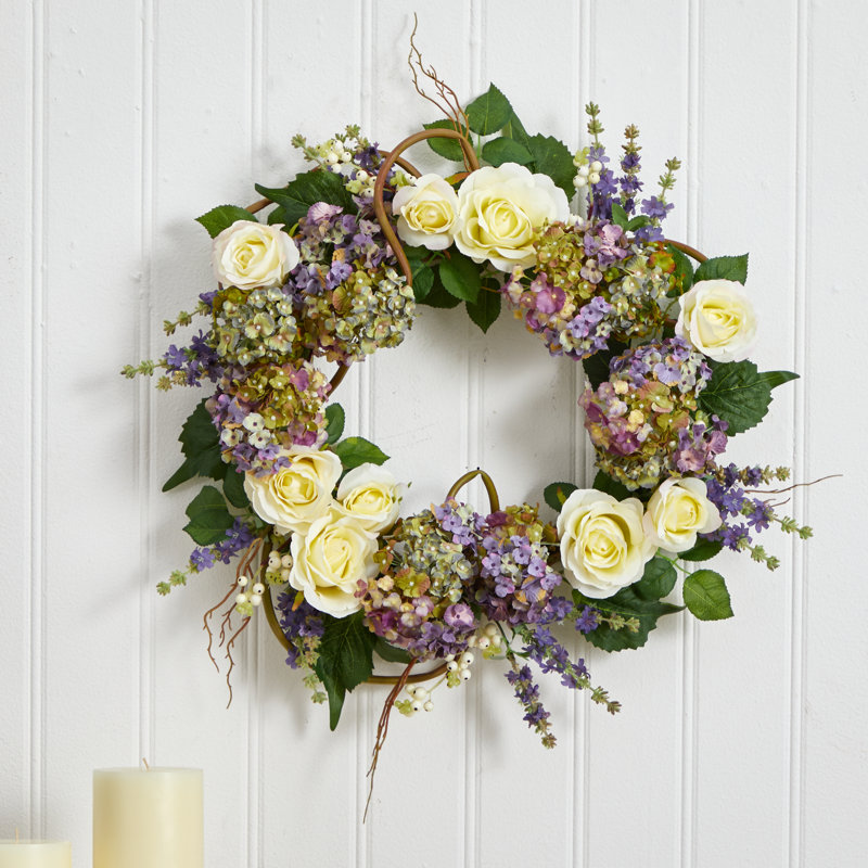 Faux Polyester 24'' Wreath