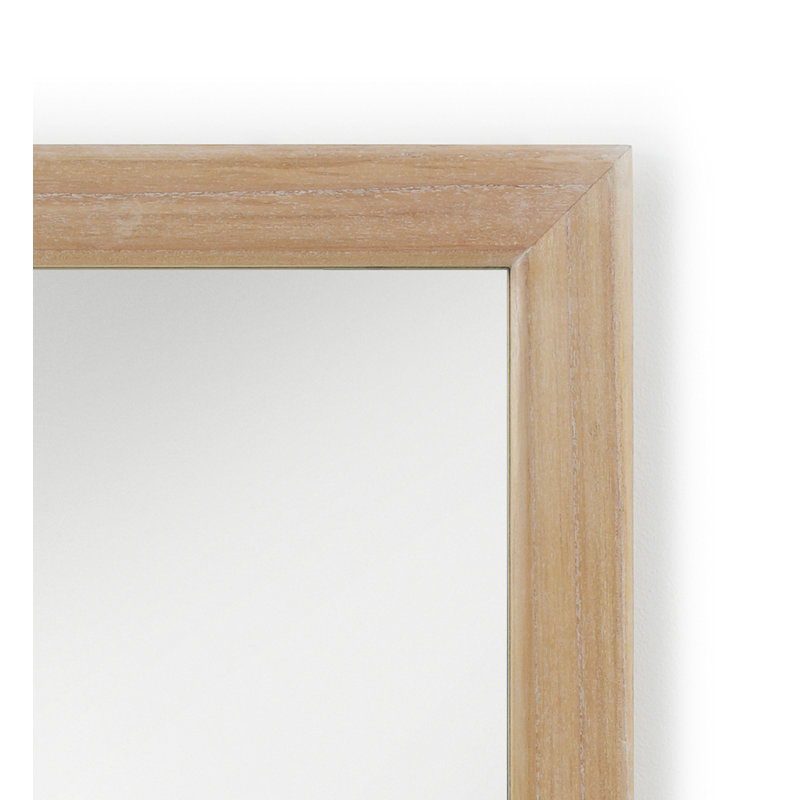 Bromo Wood Wall Mirror, 120cm H