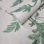 Papier peint texturé vert et blanc avec feuilles de bananier tropicales