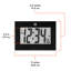 Grande horloge murale numérique avec support de table FoldOut-22056225