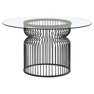 Table de salle à manger Gunmetal