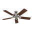 Ventilateur de plafond standard à 5 pales 52 po avec chaînette et ensemble d’éclairage inclus Buchanan-24742912