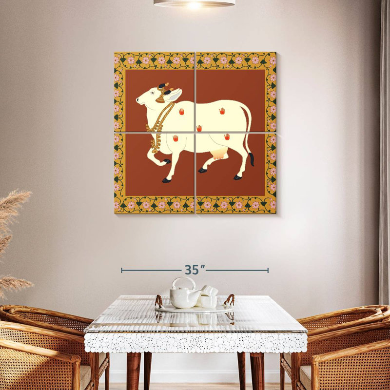 Vache Adella Pichwai, H 38 po x l 38 po