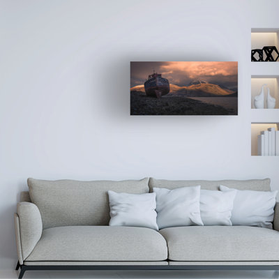 Karen Deakin Wrecked Canvas Art
