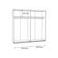 Huguley 2 Door Manufactured Wood Wardrobe-275940978-391266515