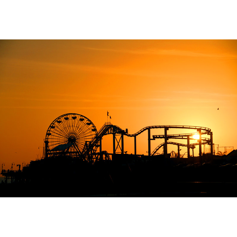 Amusement Park - Wrapped Canvas Print, 20cm H x 30cm W x 3.8cm D