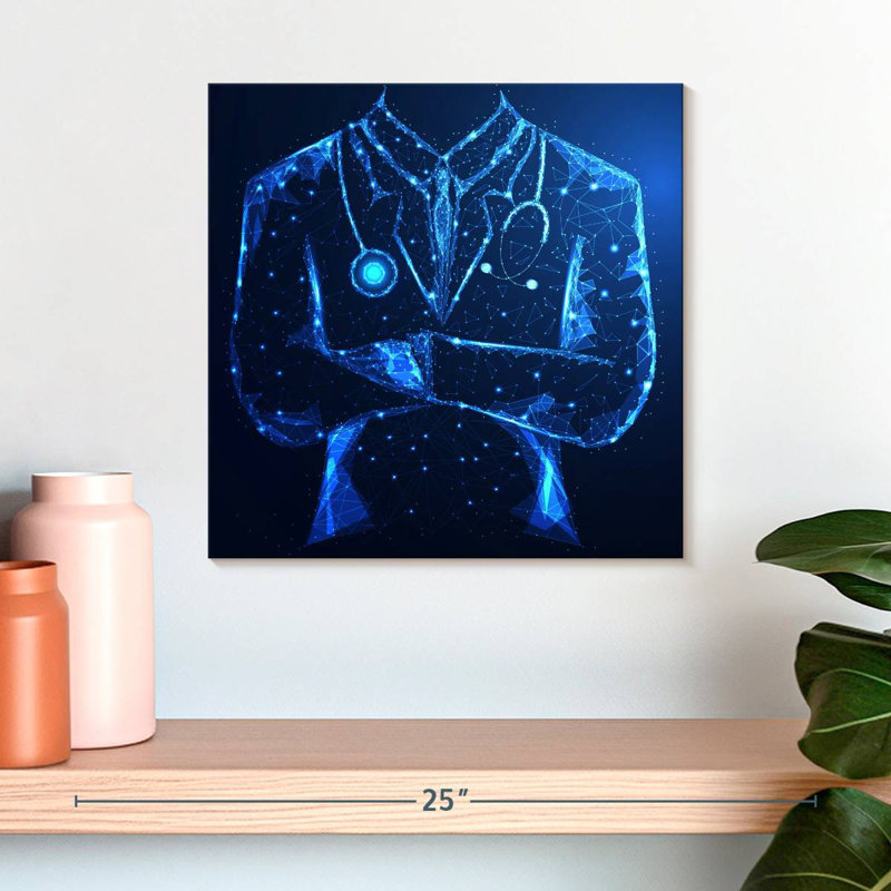 Alcaraz Digital Doctor, 16" H x 16" W