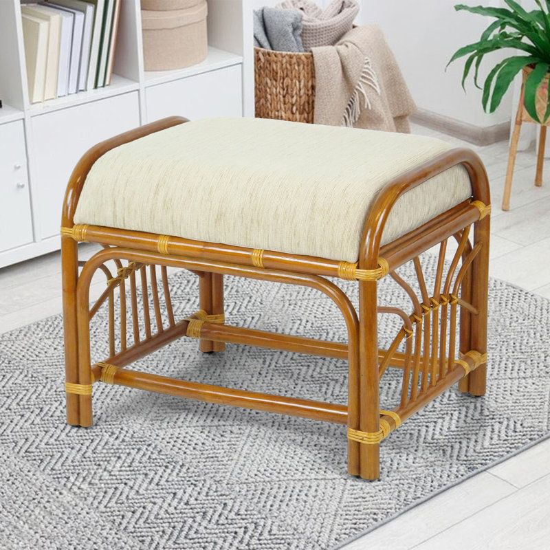 Eukleides Upholstered Ottoman, Colonial