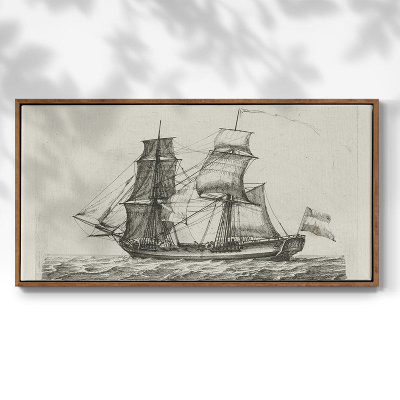 Série abstraite - CMXLV - Toile tendue avec châssis encadré - Prêt à être accroché