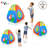 Hide N Side 96'' W x 112'' D Indoor / Outdoor Polyester Pop-Up Play Tunnel