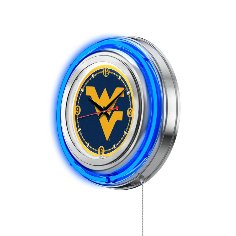Horloge murale 15 po NCAA, Virginie occidentale