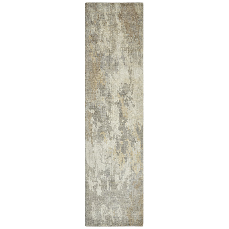Toros Desert Mirage Hand-Knotted Wool Area Rug, Runner 2'6" x 10'