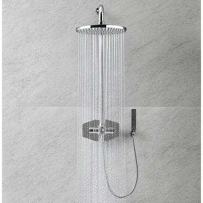 Two-Hole Remodel Cover Plate for Bathtub and Shower Valves