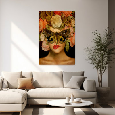«The Butterfly Effect», art abstrait surréel, papillon et papillon