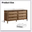 Commode 6 tiroirs Vichy