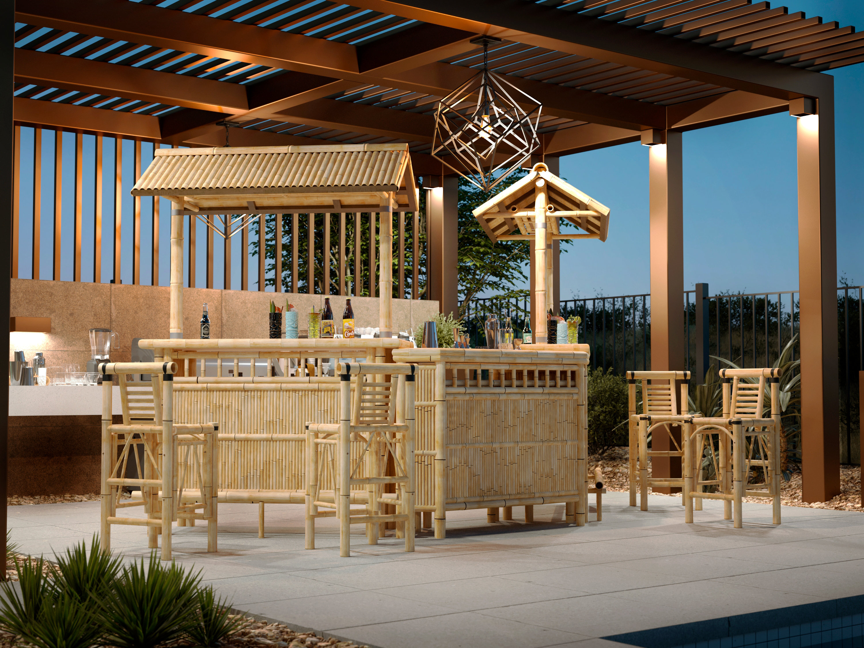 Tiki bar furniture sales
