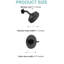 Stainless Steel Wall Mounted Outdoor Shower and Footwash Spout