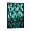 « plumed-turquoise » par elisabeth fredriksson, impression sur toile tendue-31659549-73277888-73277889