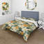 Mango Bloom Tropical Pattern II - Ensemble de housse de couette tropical-981192026