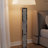 61"H Handmade Mirrored Glass Floor Lamp Crushed Diamond Home Decor