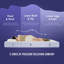 Matelas Matelas en mousse viscoélastique gélifiée rafraîchissante de 6 pouces avec housse lavable certifiée CertiPUR-US pour un sommeil frais et soulager la pression-87036403