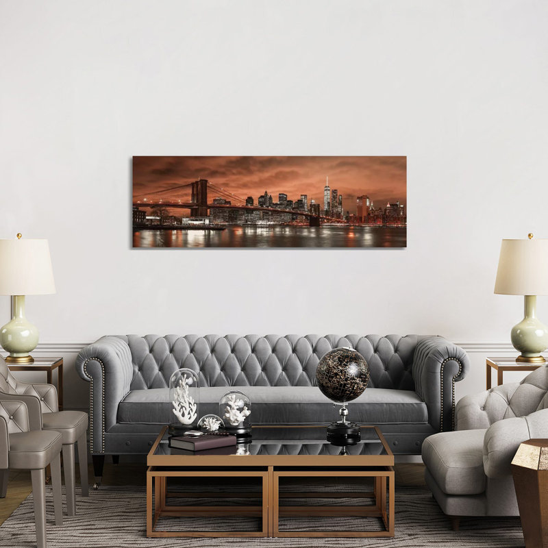 New York XIX by Assaf Frank - Wrapped Canvas Panoramic Print, 152.4 cm H x 50.8 cm W x 1.91 cm D