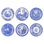 Spode Blue Room Georgian Plates 10.5"