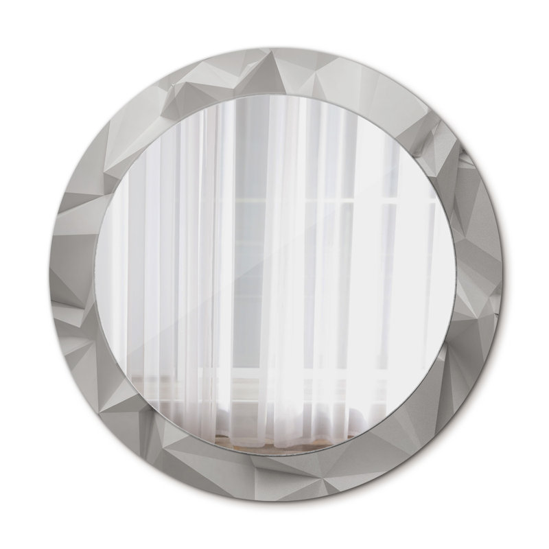 Huldar Glass Flat Wall Mirror
