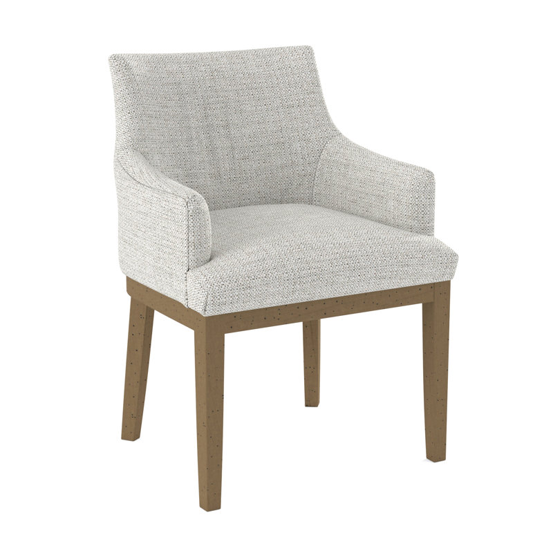 Upholstered Arm Chair, Black, 61703-88