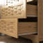 Commode à tiroirs en bois pour chambre à coucher, grande commode double à larges tiroirs, commode moderne, commode de rangement, commode pour chambre de bébé, salon, couloir, chambre à coucher, chambre d'enfant