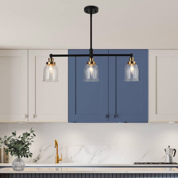 Breakwater Bay Austinburg 3 - Light Kitchen Island Linear Pendant | Wayfair