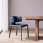 Chaise d'appoint rembourrée en cuir avec siège rembourré et siège en cuir Saddle-916828045