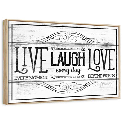 Live Laugh Love Everyday